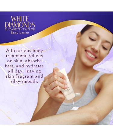 Elizabeth Taylor White Diamonds Perfume for Women Gift Set - 4 PC 1.7 Fl. oz 1.7 Fl Oz (Pack of 4) - Buy Online on GoSupps.com