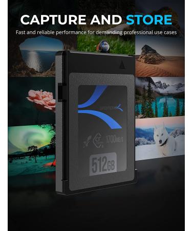 SABRENT Rocket CFX 512GB CFexpress Type B Memory Card | R1700MB/s W1500MB/s | CF-XTBT-512 - Buy Online on GoSupps.com