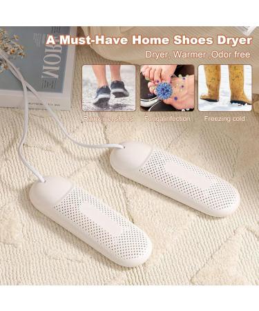 Portable Electric Shoe Dryer - Desodorizing & Sterilizing Warmers for All Shoe Types - Time-Controlled UV Violet Light - Ideal for Boots Socks & Children's Shoes - Buy Online on GoSupps.com
