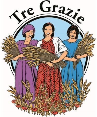 Tre Grazie - Italian Plain Wheat Flour 00-2Kg (1Kg Pack of 2) A. Plain Wheat Flour (2Kg) - Buy Online on GoSupps.com