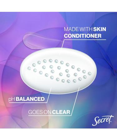 Secret Fresh Antiperspirant and Deodorant for Women 48hr Freshness Sweat & Odor Protection PH Balancing Minerals Clear Gel Relaxing Lavender Scent 3.4 oz - Buy Online on GoSupps.com