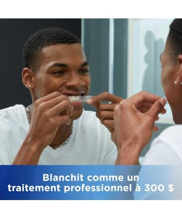 Crest 3D Whitestrips 10 Day Smile Makeover At-Home Teeth Whitening Kit 10 Treatments + 1 LED Light 15 Levels Whiter Tooth Whitener - Buy Online on GoSupps.com