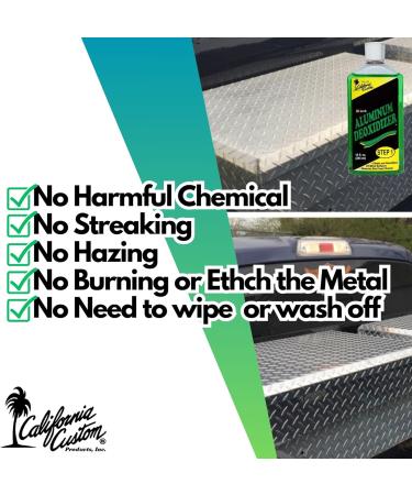 Aluminum Deoxidizer - Cleans & Removes Rust from Metal Surfaces | 12oz - Ideal for Aluminum Brass Copper Chrome Silver Stainless & Gold - Buy Online on GoSupps.com