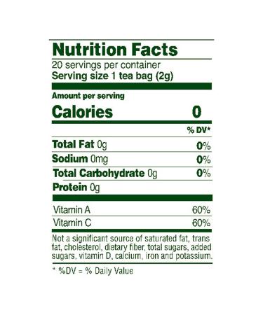 Celestial Seasonings Green Antioxidant Tea - Caffeinated - 20 Tea Bags (Pack of 6) - Buy Online on GoSupps.com