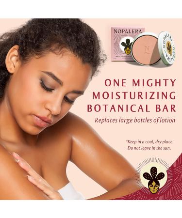Nopalera Flor de Mayo Moisturizing Botanical Bar - Vegan Plant-Based Moisturizer with Nopal Cactus Oil - Natural Fragrance - Pink 2.2 oz - Buy Online on GoSupps.com