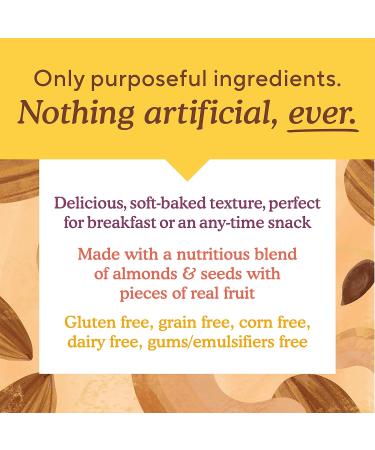 Simple Mills Soft Baked Almond Flour Bars Nutty Banana Bread Gluten-Free Pack of 2 Bundle With Snack Scout Lunch Bag - Buy Online on GoSupps.com