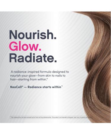 NeoCell Biotin Complex Hair Skin & Nails | 90 Capsules | with BioActive Keratin Peptides and Alpha Lipoic Acid | Radiance-Infused Formula - Buy Online on GoSupps.com