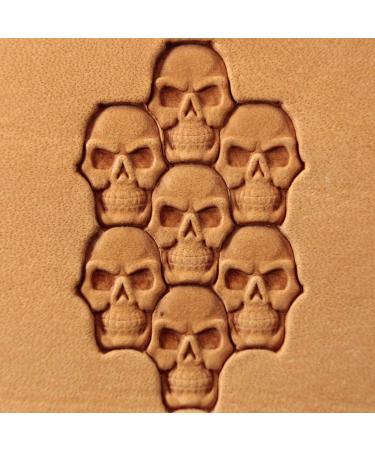 Skull Leather Stamp Tool - Premium Stamping and Carving Punches for Leathercrafting - Buy Online on GoSupps.com