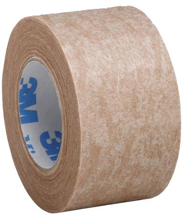 3m Micropore Paper Tape - Tan, 1" Wide -1 Roll Health & Beauty - Buy Online on GoSupps.com