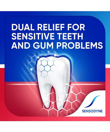 Sensodyne Sensitivity & Gum Sensitive Toothpaste 3.4oz (Pack of 4) - Gingivitis Treatment for Sensitive Teeth, Clean & Fresh - Buy Online on GoSupps.com