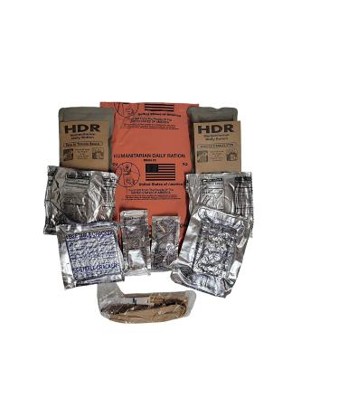 HUMANITARIAN DAILY RATION MRE - Random Menu | New Inspection Date 2/2022 | Made in USA by Sopacko | Authentic USGI Rations - Buy Online on GoSupps.com