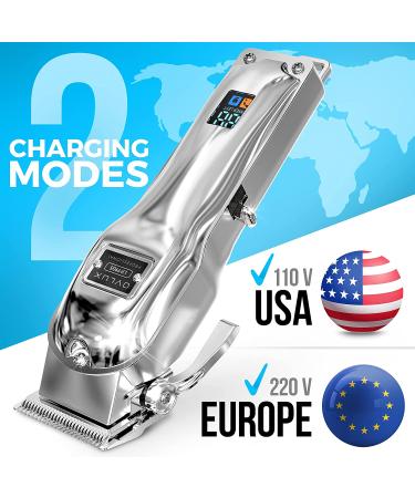 2022 Hair Clippers for Men - Professional Cordless Beard Trimmer, Rechargeable Barbers Clippers, Perfect Gifts for Him - Buy Online on GoSupps.com