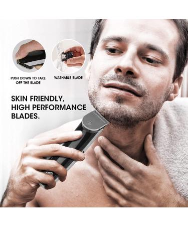 Hangsun Beard Trimmer Hair Clippers for Men Cordless Grooming Kit HC360 for Mustache Stubble and Face Hair USB Rechargeable - 7 in 1 Cutting Groomer - Buy Online on GoSupps.com