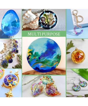 10x30 ml Crystal Epoxy Resin UV Glue for DIY Nail Art & Jewelry - Professional Craft Tools - Buy Online on GoSupps.com