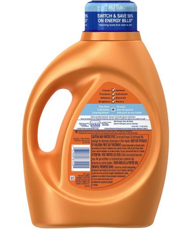 Buy Tide Coldwater Clean High Efficiency Liquid Laundry Detergent - 92 Fl Oz | International Shipping Available - Buy Online on GoSupps.com