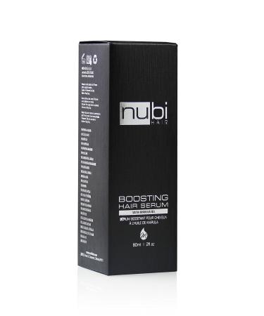 Nubi Boosting Hair Serum - Marula Oil with Vitamin E & Aloe Vera - Revive Dry Dull Hair - 2 Fl. Oz. (3 Pack) - Buy Online on GoSupps.com
