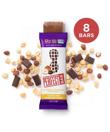 Perfect Bar Original Chocolate Hazelnut Crisp Protein Bar 2.3 oz 8ct - Refrigerated - Buy Online on GoSupps.com