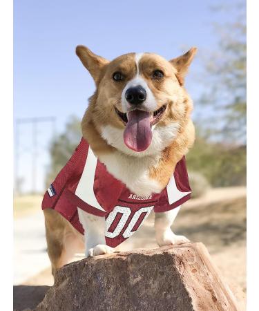 NFL Chicago Bears Mesh Jersey for Cats and Dogs- Small Arizona Cardinals - Buy Online on GoSupps.com