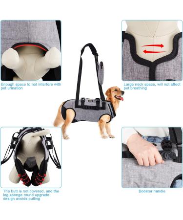 Ownpets Adjustable Lifting Dishes for Large Dogs | Waterproof Dog Carrier Bag with Shoulder Strap - XXXL - Buy Online on GoSupps.com