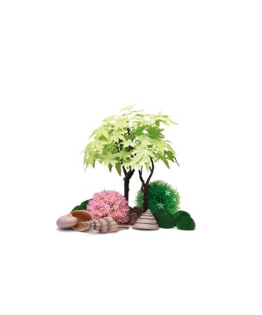 Biorb 55029 Decor Set 30L Sommer - Aquaria decoration with realistic artificial aquatic plants roots and stones |For fresh water and sea water summer 30 liters