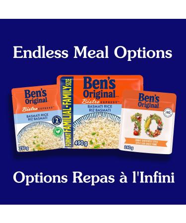 BEN'S ORIGINAL BISTRO EXPRESS Basmati Rice 12PK CASE Basmati (12 Pack) 12 - Buy Online on GoSupps.com