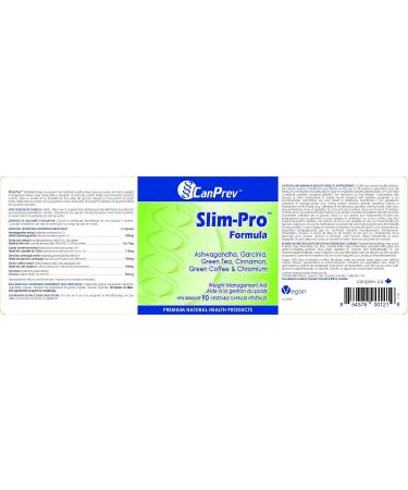 CanPrev Slim-Pro Formula | 90 v-caps | with Ashwagandha Extract - Buy Online on GoSupps.com