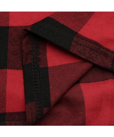 Long Shirt Outerwear Top Thin Warm Knitted Coat Women's Blouse V-Neck Shirt Tunic Long Women's Tunic Women's Shirt Casual Checked Shirt Women's Winter Chunky Knit Jacket D-red S - Buy Online on GoSupps.com