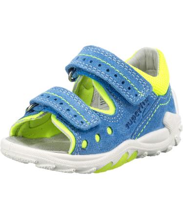 Superfit Boy's Flow Sandals 5.5 UK Child Blue Blue Yellow 80