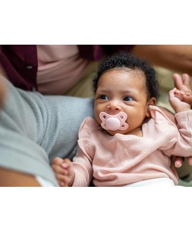 MAM Original Matte Pacifier (2 pack 1 Sterilizing Pacifier Case) Pacifiers 0-6 Months Baby Girl Pacifier Best Pacifiers for Breastfed Babies Sterilizing Storage Case - Buy Online on GoSupps.com