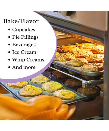 Lavender Extract for Baking - Flavoring - Lavender Extract for Drinks Cakes  Cupcakes  Beverages and More - Non GMO  Gluten Free  Sugar Free - 2oz 60ml - Buy Online on GoSupps.com