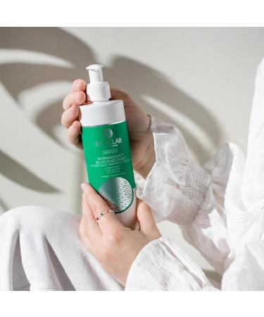 BasicLab Dermocosmetics Normalizing cleansing gel for oily acne and sensitive skin | 300 ml | Gel for removing make-up cleaning and caring - Buy Online on GoSupps.com
