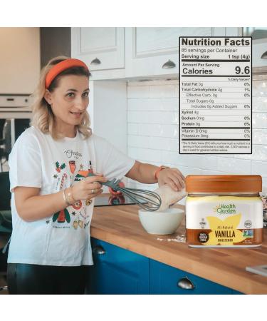 HEALTH GARDEN Xylitol Vanilla Sweetener 0.02 Pound - Buy Online on GoSupps.com