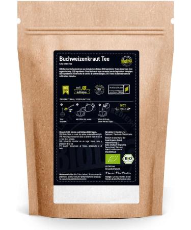 Biotiva Buckwheat Herb Tea Organic 250g - buckwheat herb - mild & Aromatic - Controlled and Certified in Germany - Buy Online on GoSupps.com