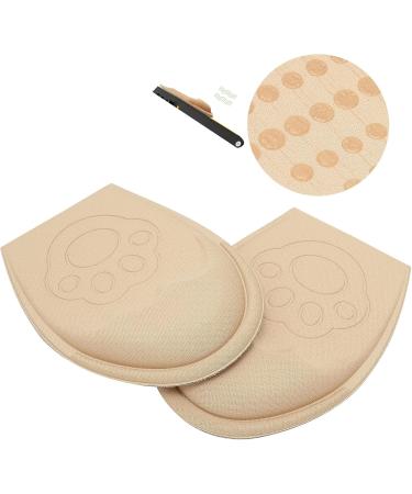 Buy Women s Round Forefoot Pads - Soft Breathable Anti-Slip Cushioning Shoe Inserts (Skin Color) | International Shipping Available - Buy Online on GoSupps.com