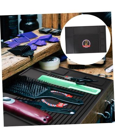 MUSISALY Hairdressing Tool Pad Hairdresser Tools Station Mat Hairdressing Mat Barber Pad Hair Clippers Mat Barber Mat Barber Supplies Hair Trimmers Pad Anti-Skid Mat Hairdressing Tool Mat - Buy Online on GoSupps.com