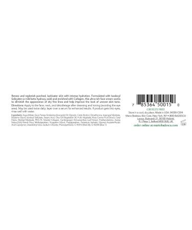 Buy Mario Badescu Kera Moist Collagen Face Cream - Ultra-Rich Fragrance-Free Moisturizer for Dry Skin Nourishing with Mild BHA & Oatmeal - 1 Oz - Buy Online on GoSupps.com