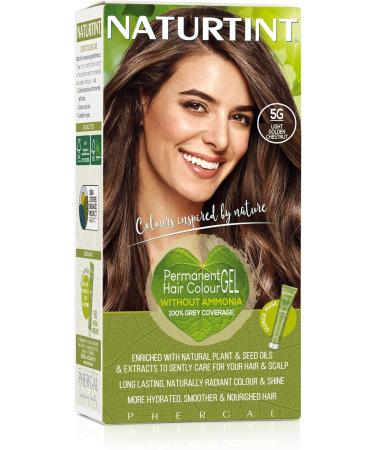 Naturtint Lot de 6 colorations permanentes 5 g Ch tain dor clair | Sans ammoniaque | V g talien | Couverture 100% des cheveux gris | R sultats durables Ch tain dor clair 1 unit (Lot de 6) - Buy Online on GoSupps.com