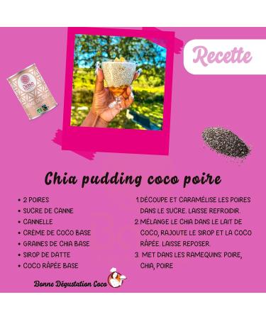 Organic Chia Seeds 1kg | Vegan | Packaged in France | Cooking | Desserts | Pastries | Neutral in taste | Non-GMO | ORGANIC FOOD BASE - Buy Online on GoSupps.com