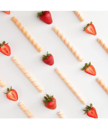 Pirouline CrÃ¨me Filled Rolled Wafers: Strawberry. (Pack of 3) 14.1 Ounce Tins in New Protective Packaging - Buy Online on GoSupps.com