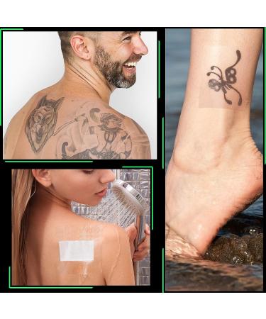 Spnico Waterproof Transparent Adhesive Bandage Tape | 5 Rolls | Shower Protector & Dressing Film for Tattoos | 5 Sizes - Buy Online on GoSupps.com