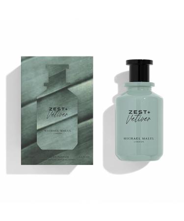 Michael Malul Zest + Vetiver Eau de Parfum for Men - 100ml | 3.4oz 1 Count (Pack of 1) - Buy Online on GoSupps.com
