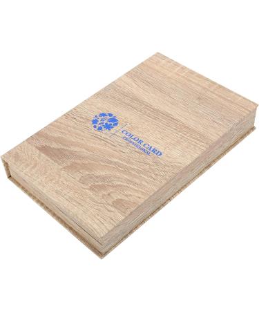  ZJchao ZJchao Nail Art Presentation Book Real Wood Nail Polish Presentation Book with 180 Grids for Display Gel Polish Colours (Light) - Buy Online on GoSupps.com