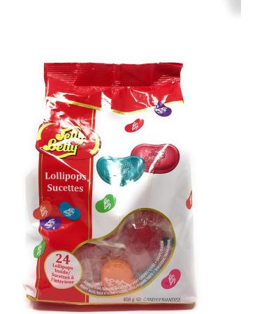 Jelly Belly Lollipops-24ct - Buy Online on GoSupps.com