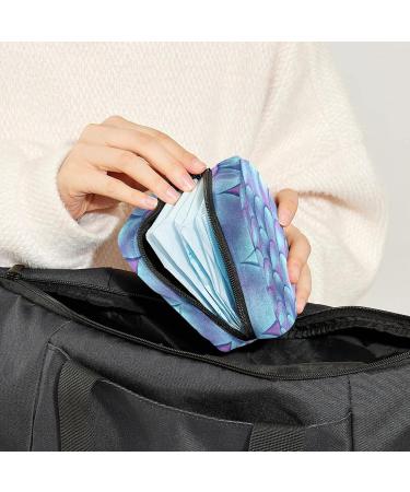 Anna Cowper Mermaid Scale Menstrual Cup Pouch - Portable Period Bag for Women & Teens - Multi-colored - Buy Online on GoSupps.com