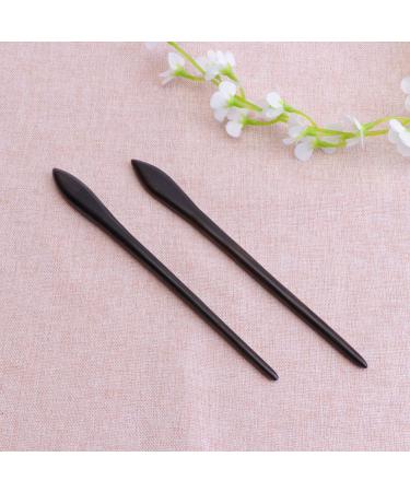 Beaupretty Hand-Carved Japanese Hair Chopsticks - 2 Pack Wood Hairsticks & Hair Pins for Long Hair Women - Buy Online on GoSupps.com