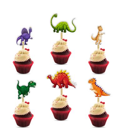 Seyal Dinosar Cupcake Topper
