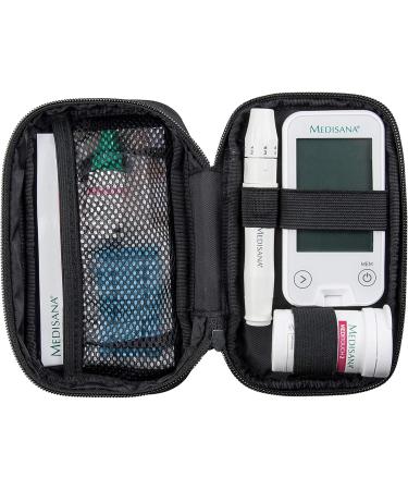 Medisana Meditouch 2 Blood Sugar Measuring Device - Starter Set with Test Strips for Diabetics | Quick Blood Sugar Control | International Shipping - Buy Online on GoSupps.com