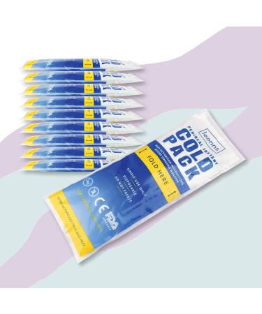 Perineal Ice Packs for Postpartum with Adhesive Strip - 2-in-1 Cold Pack Pads for After Birth - Instant Relief (12 Pack) - Buy Online on GoSupps.com