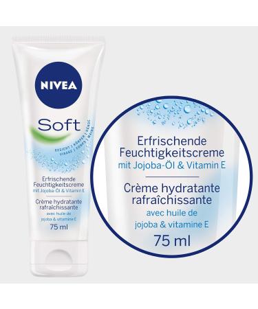 Nivea Soft Cream 75 ml - Pack of 6 - Buy Online on GoSupps.com
