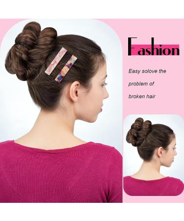 VAIPI 20 Pieces Acrylic Resin Hair Clips - Marble Pattern Hair Barrettes for Women & Girls - Buy Online on GoSupps.com